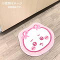 Japan Chiikawa Die-cut Fluffy Floor Mat - Momonga : Ribbon - 3