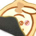 Japan Chiikawa Die-cut Fluffy Floor Mat - Usagi : Ribbon - 2