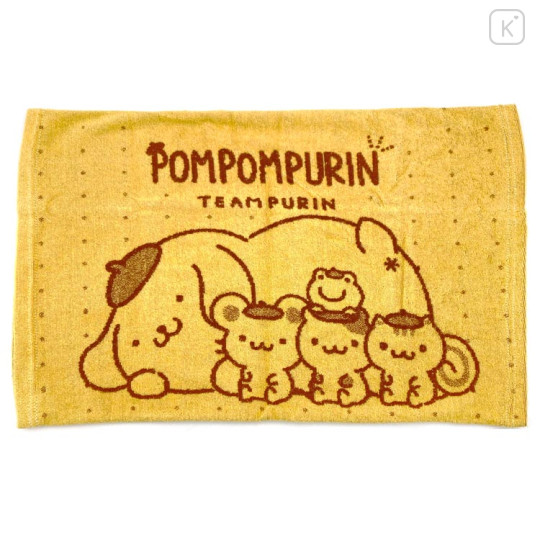 Japan Sanrio Stretchable Pillow Cover - Pompompurin : Friends - 1