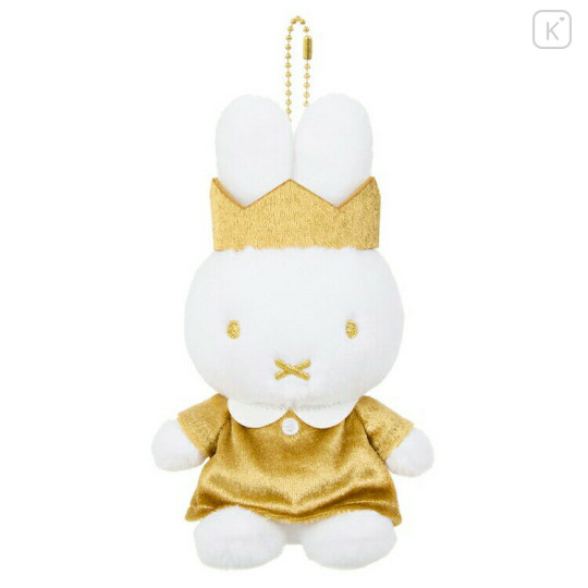 Japan Miffy Mascot Holder - 70th Anniversary Gold Crown - 1