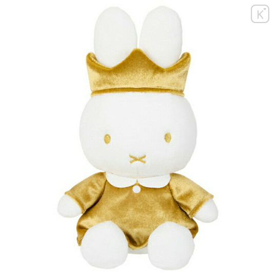 Japan Miffy Plush Toy - Miffy : 70th Anniversary Gold Crown - 1