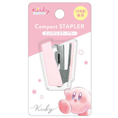 Japan Kirby Mini Stapler - Kirby : Light Pink Star