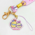 Japan San-X Neck Strap with Mascot - Sumikko Gurashi : Dreaming Idol Ebiten & Ebifurai no Shippo Fried Shrimp Tail Pink - 2