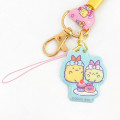 Japan San-X Neck Strap with Mascot - Sumikko Gurashi : Pajama Party Ebiten & Ebifurai no Shippo Fried Shrimp Tail Pink - 2
