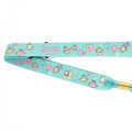 Japan San-X Neck Strap with Mascot - Sumikko Gurashi : Ebiten & Ebifurai no Shippo Fried Shrimp Tail Turquoise - 3