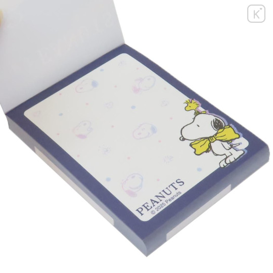 Japan Peanuts Mini Notepad - Snoopy & Woodstock : Star Night - 2