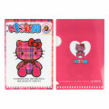 Japan Sanrio Secret Mini Clear Folder Set - Strawberry Newspaper 2000s Blind Box - 3