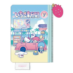 Japan Sanrio Mini Pouch - Strawberry Newspaper 2010s