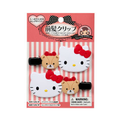 Japan Sanrio Original Long Bangs Clip Set - Hello Kitty