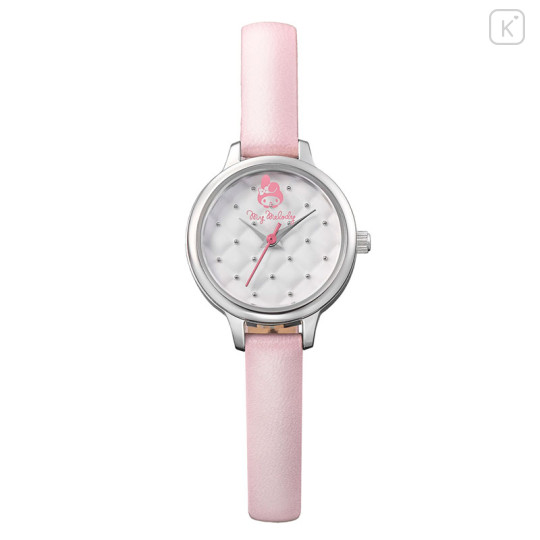 Japan Sanrio Watch & Pouch Set - My Melody : 50th Anniversary Angel Heart - 2