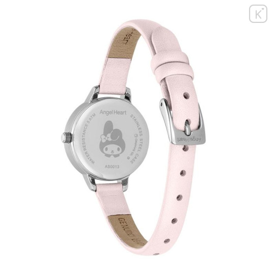 Japan Sanrio Watch & Pouch Set - My Melody : 50th Anniversary Angel Heart - 5