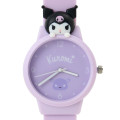 Japan Sanrio Original Mascot Watch - Kuromi - 2