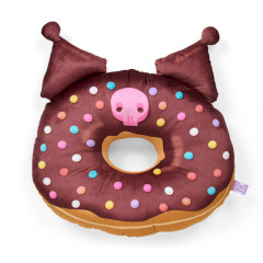 Japan Sanrio Cushion - Kuromi : Donut