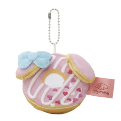 Japan Sanrio Mirror Keychain - My Melody : Donut