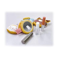 Japan Sanrio Mirror Keychain - Cinnamoroll : Donut - 4