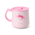 Japan Sanrio Original Stainless Steel Mug with Lid - My Melody - 2