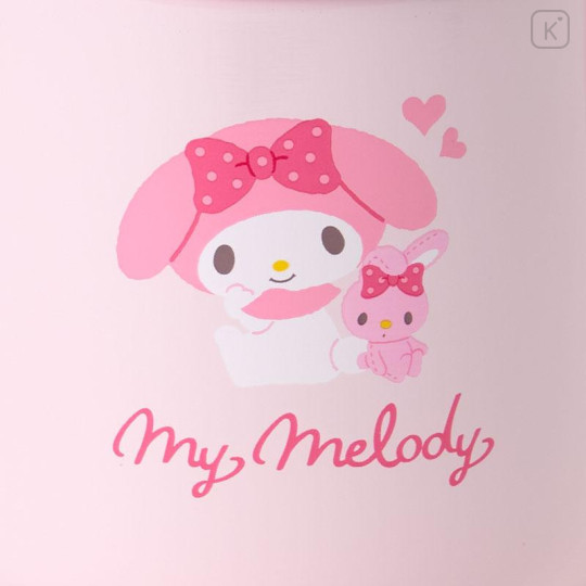 Japan Sanrio Original Stainless Steel Mug with Lid - My Melody - 6