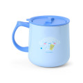 Japan Sanrio Original Stainless Steel Mug with Lid - Cinnamoroll - 2
