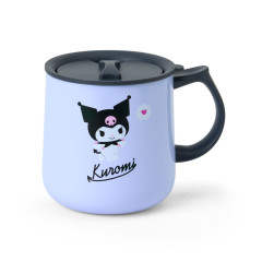 Japan Sanrio Original Stainless Steel Mug with Lid - Kuromi