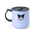Japan Sanrio Original Stainless Steel Mug with Lid - Kuromi - 2