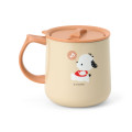 Japan Sanrio Original Stainless Steel Mug with Lid - Pochacco - 2