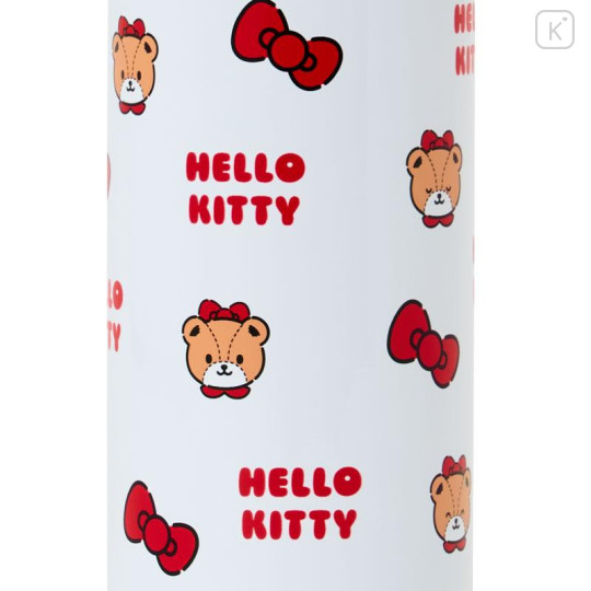 Japan Sanrio Original Face Shaped Stainless Steel Bottle - Hello Kitty - 5