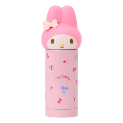 Japan Sanrio Original Face Shaped Stainless Steel Bottle - My Melody