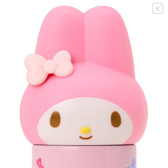 Japan Sanrio Original Face Shaped Stainless Steel Bottle - My Melody - 4