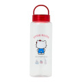 Japan Sanrio Original Clear Bottle with Handle - Hello Kitty - 2