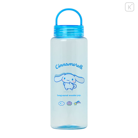 Japan Sanrio Original Clear Bottle with Handle - Cinnamoroll - 1