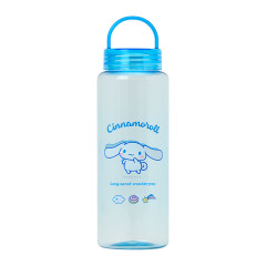 Japan Sanrio Original Clear Bottle with Handle - Cinnamoroll