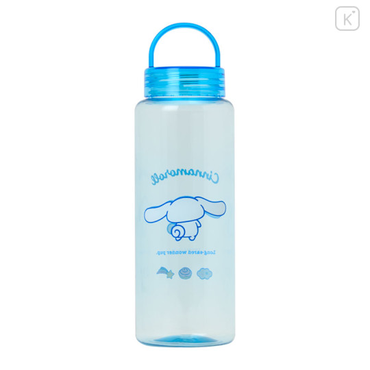Japan Sanrio Original Clear Bottle with Handle - Cinnamoroll - 2