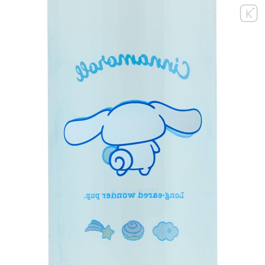 Japan Sanrio Original Clear Bottle with Handle - Cinnamoroll - 5