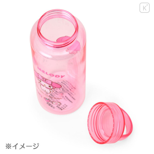 Japan Sanrio Original Clear Bottle with Handle - Kuromi - 3