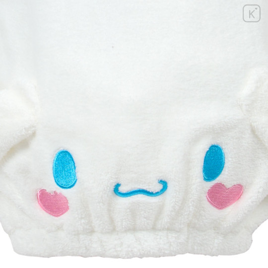 Japan Sanrio Original Face Shaped Cap Towel - Cinnamoroll - 3