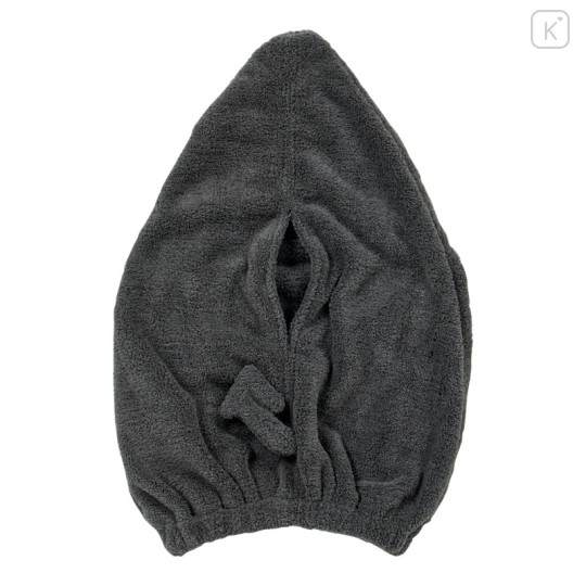 Japan Sanrio Original Face Shaped Cap Towel - Kuromi - 2
