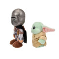 Japan Disney Store StanDs Plush Toy - Star Wars Mandalorian & Grogu Self-Standing - 2