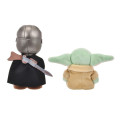 Japan Disney Store StanDs Plush Toy - Star Wars Mandalorian & Grogu Self-Standing - 3