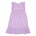 Japan Sanrio Short Sleeve Room Dress - Hello Kitty : Purple - 1