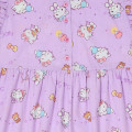 Japan Sanrio Short Sleeve Room Dress - Hello Kitty : Purple - 2