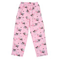 Japan Sanrio Short Sleeve Shirt Pajamas (M) - Kuromi & My Melody : Pink - 3