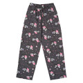 Japan Sanrio Short Sleeve Shirt Pajamas (L) - Kuromi & My Melody : Black - 3