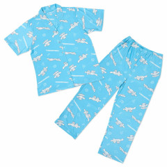 Japan Sanrio Short Sleeve Shirt Pajamas (M) - Cinnamoroll : Light Blue