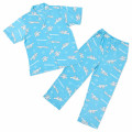 Japan Sanrio Short Sleeve Shirt Pajamas (M) - Cinnamoroll : Light Blue - 1