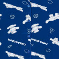 Japan Sanrio Short Sleeve Shirt Pajamas (M) - Cinnamoroll : Navy - 4