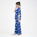Japan Sanrio Short Sleeve Shirt Pajamas (L) - Cinnamoroll : Navy - 6