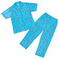 Japan Sanrio Short Sleeve Shirt Pajamas (M) - Hangyodon : Light Blue - 1