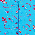 Japan Sanrio Short Sleeve Shirt Pajamas (L) - Hangyodon : Light Blue - 4