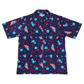 Japan Sanrio Short Sleeve Shirt Pajamas (L) - Hangyodon : Navy - 2