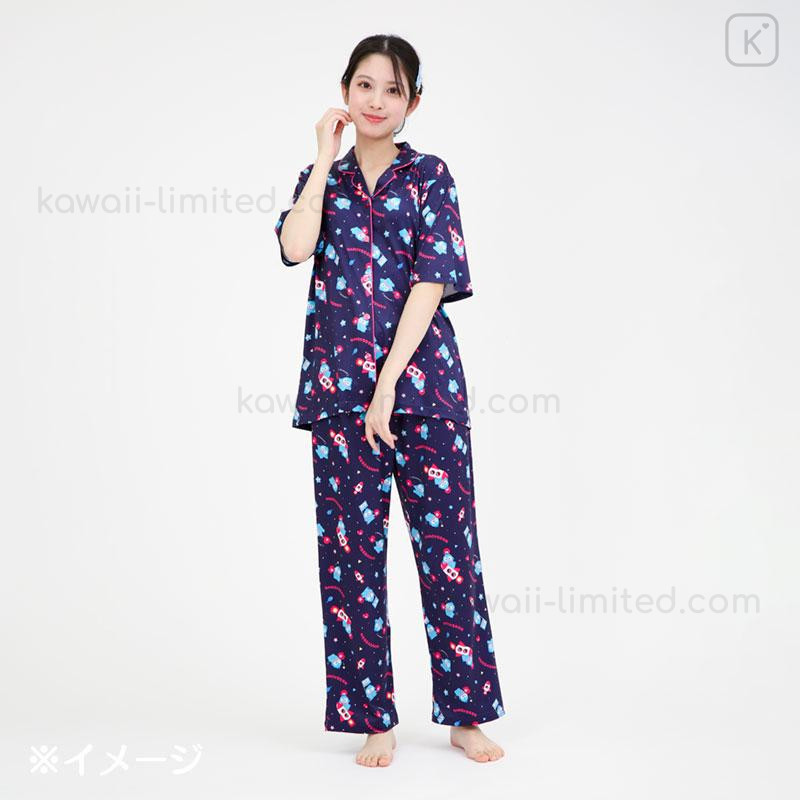 Japan Sanrio Short Sleeve Shirt Pajamas (L) - Hangyodon